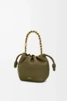 Mini Flamenco purse in mellow nappa lambskin