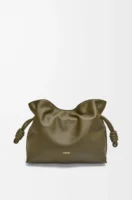 Medium Flamenco clutch in nappa calfskin