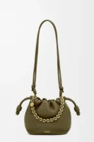 Mini Flamenco purse in mellow nappa lambskin
