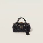 Arcadie Matelassé Small Soft Lamb Leather Handbag
