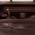 Leather Beau Handbag Shrubby Oak Color